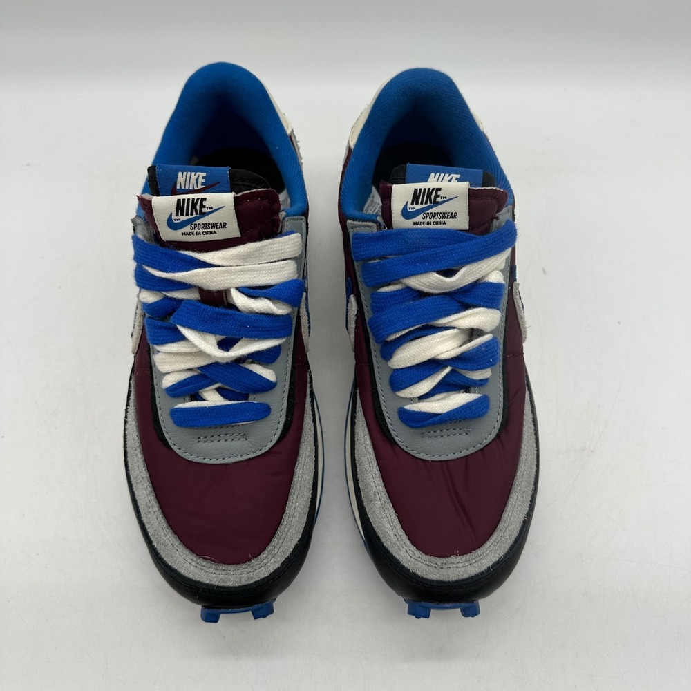 Nike DJ4877-600 Mens 6.5 Maroon Royal LDWaffle x sacai x UNDERCOVER Sneakers - Picture 5 of 10
